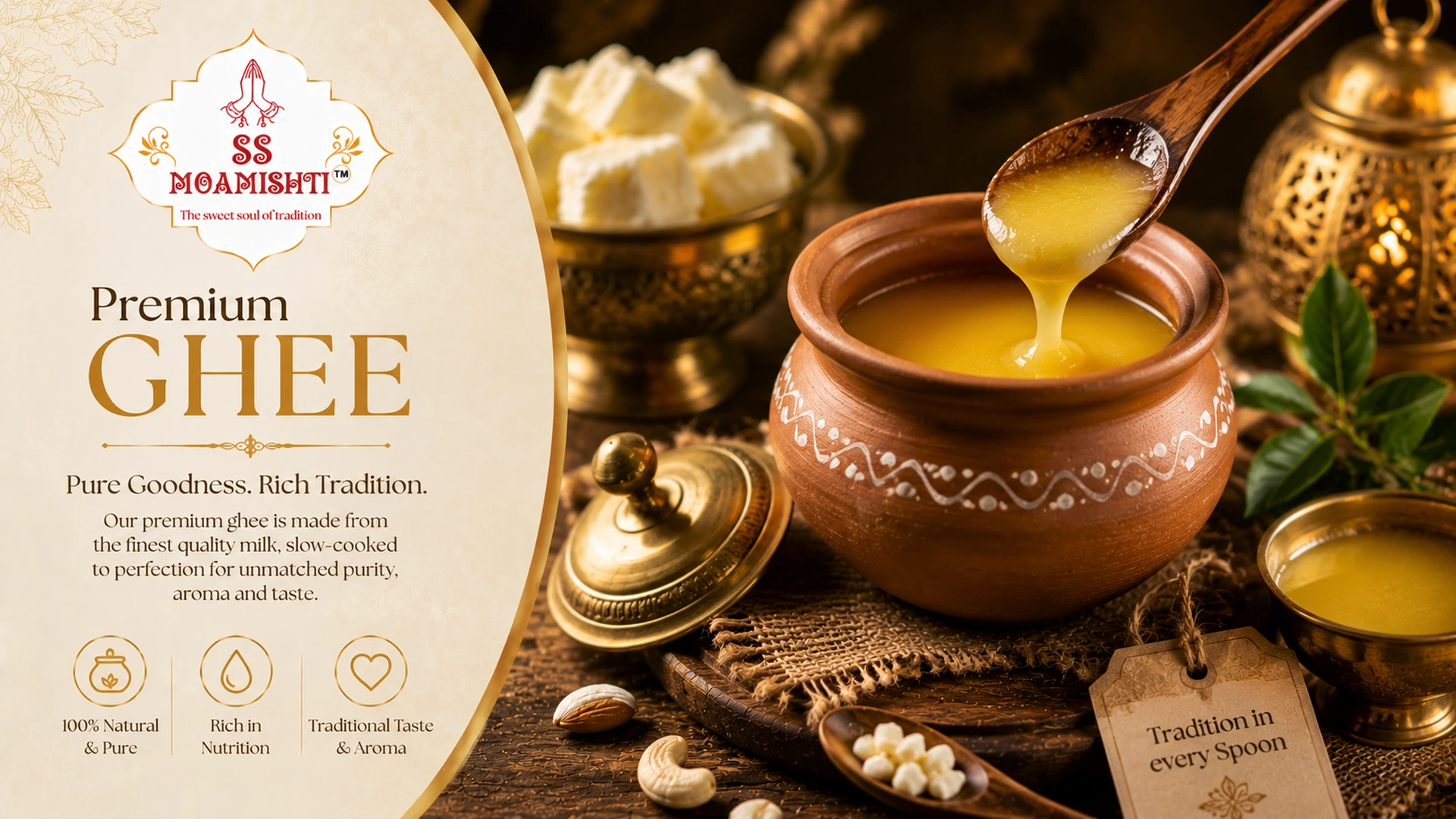 MOAMISHTI premium ingredient spread for festive sweet planning