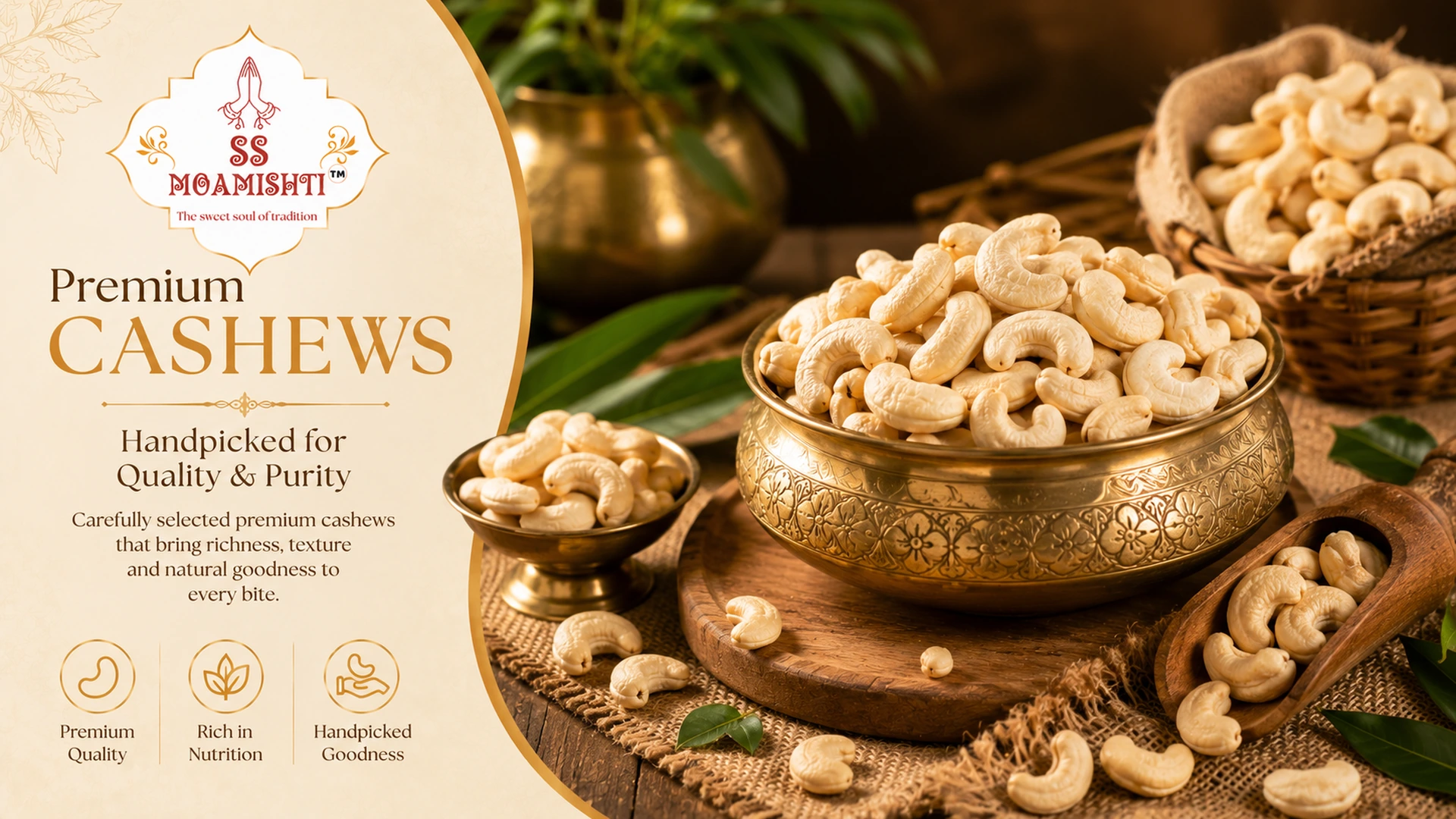 Pure ghee ingredient presentation for traditional Bengali sweets